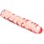 California Exotics Junior Dildo, Veined Translucence, 7.5"