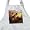 German Shepherd - BLACK Full Length Apron With Pockets 22w X 30l