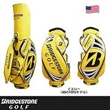 Bridgestone masters golf bag yellow