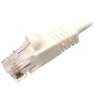 14' Snagless Molded Boot Cat5e Patch Cable - White