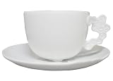 Rosenthal Landscape White Combi 8-Ounce Cup and  6-Inch Saucer