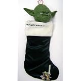 22" Star Wars Talking Yoda Christmas Stocking