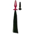 Doc Johnson Pony Play Whip with Medium Butt Plug Adult Sex Toy Kit