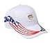 Don't listen to the voices in your head Listen to your Miniature Schnauzer Adult USA Flag Racing Flame Hat / Cap