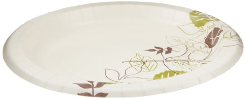 Dixie UX9PATH Pathways Paper Plate, 8.5