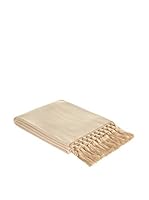 COINCASA Plaid 170 x 130 cm (Beige)