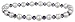 White Freshwater Cultured Pearl and Crystallized title=