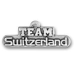 Sterling Silver Team Switzerland Twilight Charm