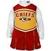 Reebok Kansas City Chiefs Red Toddler 2-Piece Cheerleader Dress