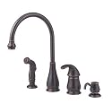 Kitchen Faucet With Handspray by Price Pfister - T26-4DYY in Tuscan Bronze