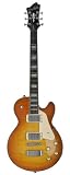 Hagstrom Super Swede Electric Guitar (Amber Sunburst)