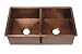 Kitchen Sink Self Rimming or Undermount by Belle Foret - K2KIT in Oil Rubbed Bronze