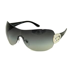 AUTHENTIC BVLGARI SUNGLASSES 6007-B BLACK 6007B 102 8G