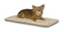 Canyon Comfort 12-Inch by 19-Inch Heated Dog Mat, Sage and Cream