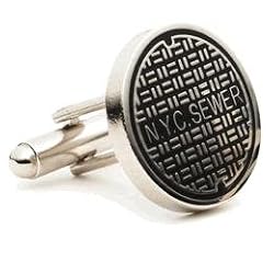 Cufflinks - NYC Manhole Cover Cufflinks