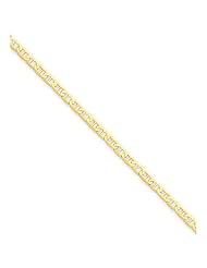 14K Gold Anchor Chain Anklet