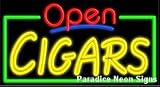 Open Cigars Neon Sign
