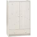 Steens 29009913 W�scheschrank SFK 123 x 79 x 54 cm Kiefer massive, white wash
