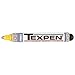 Dykem TEXPEN Industrial Paint Markers - 3/32" blue texpen [Set of 12]