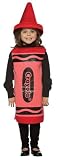 Crayola Crayon (Red) Child Costume Size 4-6X