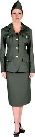 Women's Large Army World War II Theater Costume