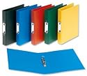 5 Star Ring Binder PVC 2 O-Ring Size 25mm A4 Black [Pack of 10]