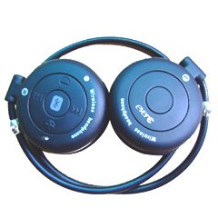 Childrens Toyshop  Electronics : Bluetooth Stereo Headphone w/ microphone T909S-(Black)