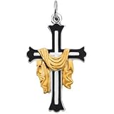 Sterling Silver St. Andrew Cross