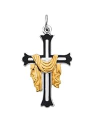 Sterling Silver St. Andrew Cross