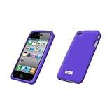 Apple iPhone 4 / iPhone 4G Empire Silicone Case Cover Protector, Purple