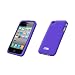 Apple iPhone 4 / iPhone 4S Empire Silicone Case Cover Protector, Purple