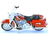 Die-cast Model Harley Davidson Road King 2002 (1:18 scale in Red)