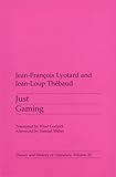 Just Gaming (Theory and  History of Literature)