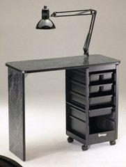 Spartan Single Cabinet Manicure Table