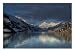 The Fairweather Mountain Range is Reflected in Johns Hopkins Inlet Photographic Poster Print by Ralph Lee Hopkins, 24x18