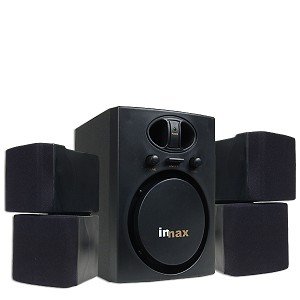 Electronics: Powered Mini Subwoofer 3 Pc Multimedia Speakers Black