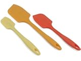 Trudeau Silicone Spatula Set in Red, Orange and Yellow 3-pc.