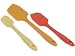 Trudeau Silicone Spatula Set in Red, Orange and Yellow 3-pc.