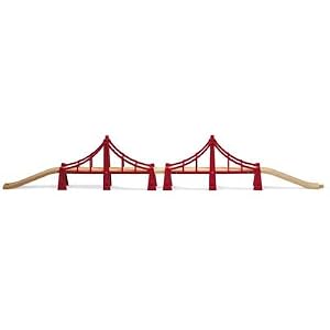 BRIO Double Suspension Bridge by