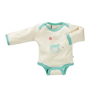 Organic Baby Soy Bodysuit - Dog