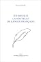 Etudes sur la nouvelle de langue fran�aise