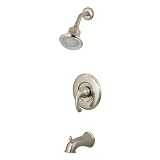 Pfister 808-DK00 Treviso Single Handle Tub/Shower Faucet, Brushed Nickel