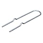 Rain Bird GS50-10PK Landscape Dripline System 1/2-Inch Galvanized Wire Secures, 10-Pack