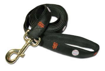 San Francisco Giants Baseball Dog Leash SMALL