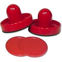 Set of 2 Strikers & 2 (2-1/2" Red) Pucks (SET)