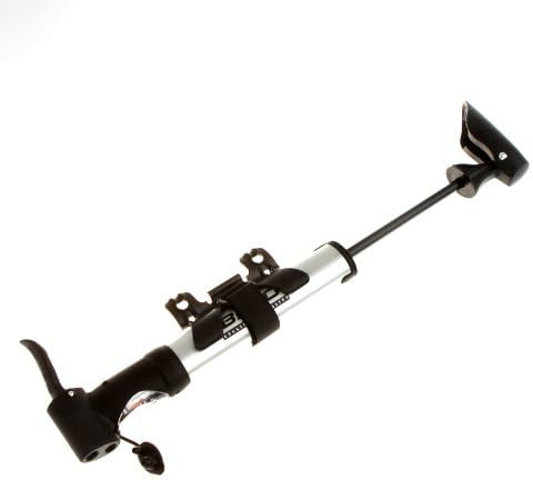 Mini Portable Foldable Aluminum Alloy Cycling Bicycle Pump Gauge Bike Air Stick With Adapters