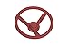 American Swing Red Plastic Steering Wheel - Residential Only