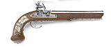 Classic French Dueling Pistol Silver
