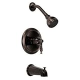 Danze D510155RBT Sheridan Tub and Shower Trim Kit, Oil Rubbed Bronze, Valve Not Included