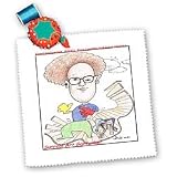 Surreal Art Garfunkle 10x10 Quilt Square Surreal Art Garfunkle 10x10 Quilt Square